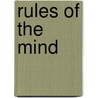 Rules Of The Mind door John R. Anderson