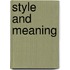 Style And Meaning