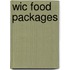 Wic Food Packages
