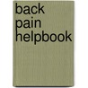 Back Pain Helpbook door James Moore