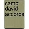 Camp David Accords door John McBrewster