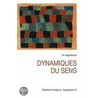 Dynamiques Du Sens door Per Aage Brandt