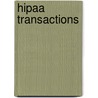 Hipaa Transactions by Edward D. Jones