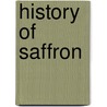 History Of Saffron door John McBrewster