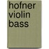 Hofner Violin Bass