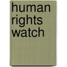 Human Rights Watch door John McBrewster