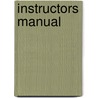 Instructors Manual by National Safety Council