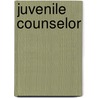 Juvenile Counselor door Jack Rudman