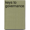 Keys To Governance door Yilmaz Arguden
