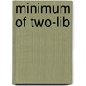 Minimum of Two-Lib by Tim Winton