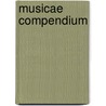 Musicae Compendium by René Descartes