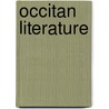 Occitan Literature door Frederic P. Miller