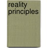 Reality Principles by Herbert Blau