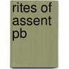 Rites Of Assent Pb door Abd Al-Hakim Qasim