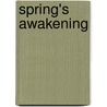 Spring's Awakening door Frank Wedekind