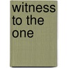 Witness To The One door Rabbi Joseph B. Meszler