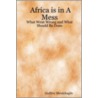 Africa Is in a Mess door Mwakikagile Godfrey