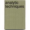 Analytic Techniques door Seppo Seikkala