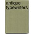 Antique Typewriters