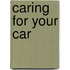 Caring For Your Car