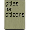 Cities For Citizens by Publishing Oecd Publishing