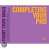 Completing Your Phd door Kate Williams