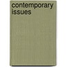 Contemporary Issues by Not Available