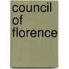 Council of Florence door Frederic P. Miller