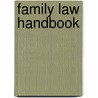 Family Law Handbook by Jane Sendall