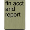 Fin Acct And Report by L. Conley