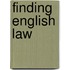 Finding English Law