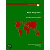 Fiscal Policy Rules door Steven A. Symansky