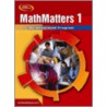 Glencoe Mathmatters door Onbekend