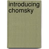 Introducing Chomsky door Judy Groves