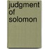 Judgment Of Solomon
