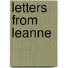 Letters from Leanne door Leanne Anderson