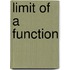 Limit of a Function