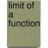 Limit of a Function door John McBrewster