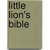 Little Lion's Bible door Zondervan Publishing