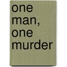 One Man, One Murder door Jakob Arjourni