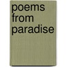Poems From Paradise door Wendy Barker