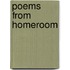 Poems from Homeroom