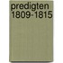 Predigten 1809-1815
