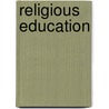Religious Education door Religious Education Association