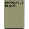 Rendezvous In Paris door Vicki Baum