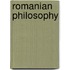 Romanian Philosophy