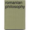 Romanian Philosophy by Frederic P. Miller