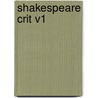 Shakespeare Crit V1 door Laurie Lanzen Harris