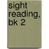 Sight Reading, Bk 2