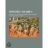 Statutes (Volume 2)